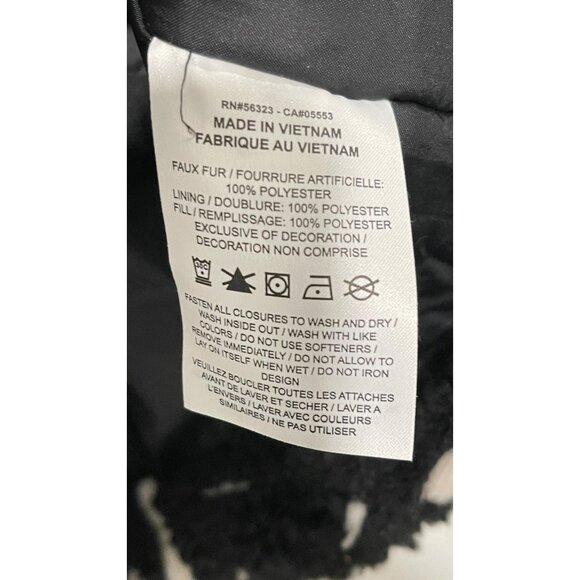 Nike Fleece High Pile Logo Long Coat Jacket Size Medium NWT - Picture 11 of 11